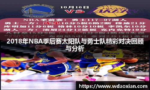 2018年NBA季后赛太阳队与勇士队精彩对决回顾与分析